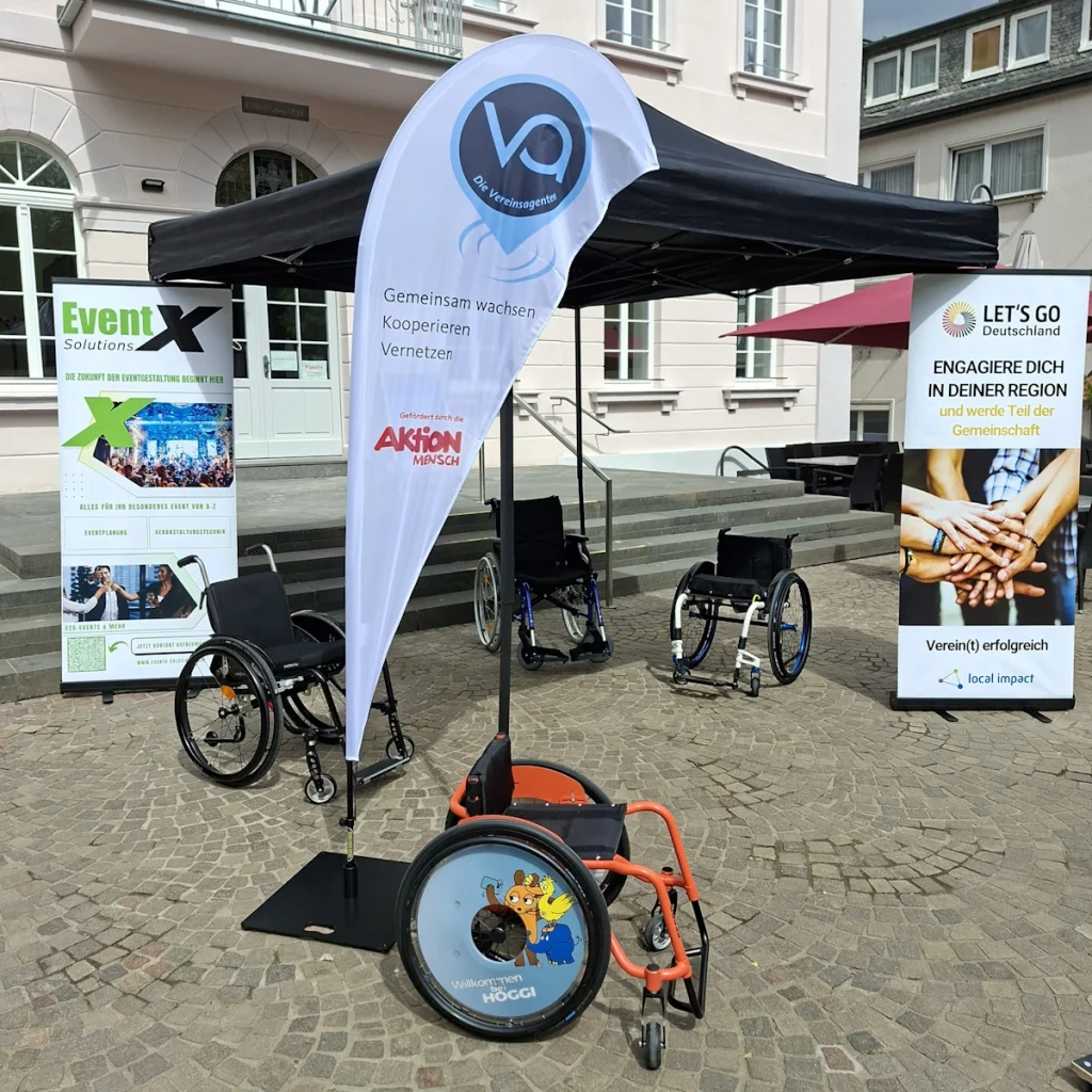 Aktionsstand Marktplatz