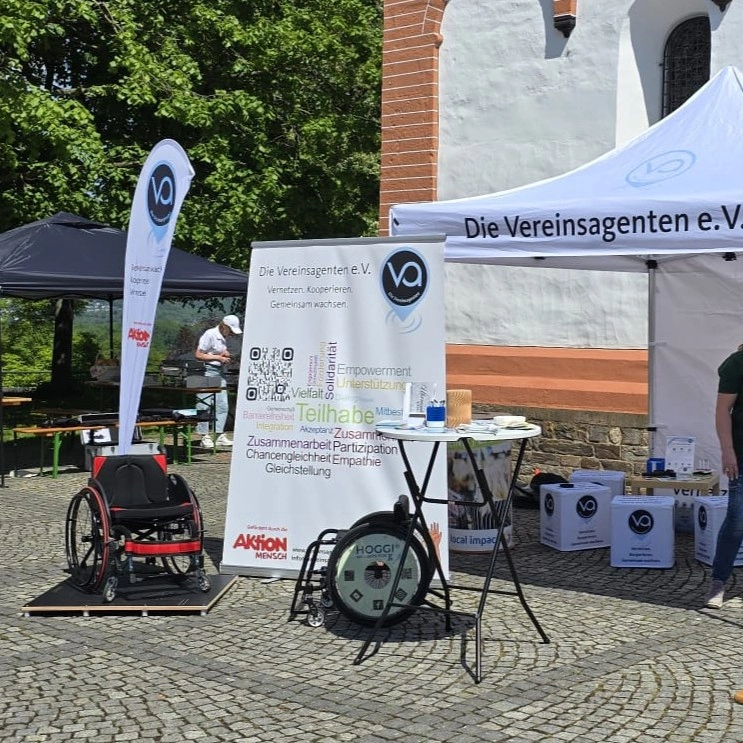 Aktionsstand Vereinsagenten Mitmach-Markt Sinzig 2026